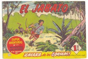 Comics: EL JABATO .. Cherka de los gorilas .. Nº 117 .. Año 1960